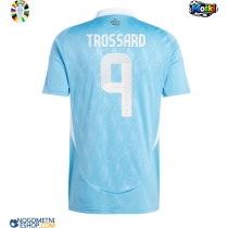 Moški Nogometni dresi Belgija Leandro Trossard #9 Gostujoči EP 2024 Kratek Rokav